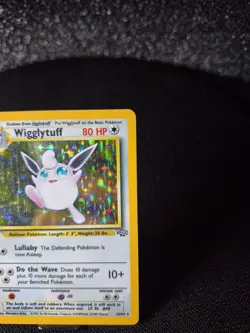 Pokemon TCG Wigglytuff Holo Rare Card 16/64 Jungle 1999 WOTC Unlimited LP - Image 3