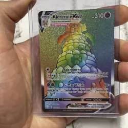Alcremie VMAX 073/072 Shining Fates Full Art Secret Rare Holo Pokemon Card NM/MT - Image 1