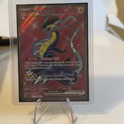 Pokemon TCG Miraidon EX Scarlet & Violet Holo Ultra Rare Card 227/198 NM - Image 1