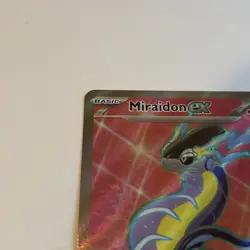 Pokemon TCG Miraidon EX Scarlet & Violet Holo Ultra Rare Card 227/198 NM - Image 3