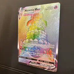 Alcremie Vmax 073/072 Shining Fates - NM Full Art Rainbow Rare Pokemon Card - Image 5