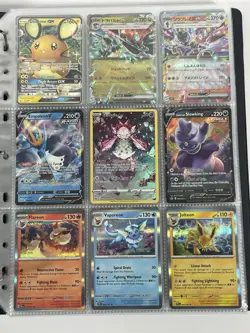 Pokemon Card Collection Binder Lot Holo Rare Charizard GX Pikachu Mega Gengar - Image 3