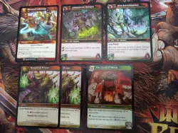 WOW TCG - Shaman Deck + Extras - Malaxia Wizwhirl - 70 Cards - Image 3