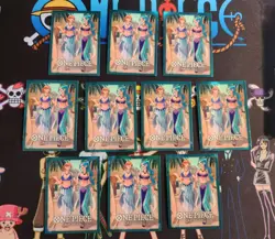 ONE PIECE TCG Official Card Sleeves Vivi And Nami Limited PACK OF 10 UNUSED - Image 1