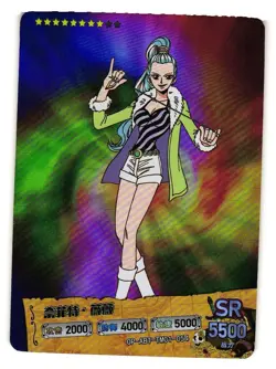Nefertari Vivi SR OP-ABT-TM01-054 Alabasta One Piece Anime CCG Anime Card - Image 1