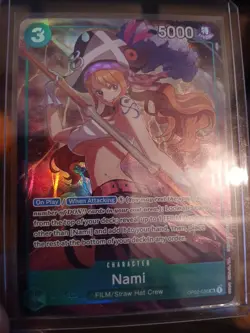 Nami OP02-036 SR Premium Card Collection One Piece Best Selection Vol.1 English - Image 1