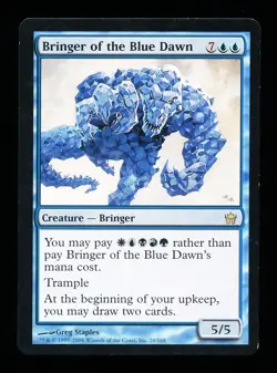 * * 1x Bringer of the Blue Dawn x1 * * Fifth Dawn MTG VLP Very Lightly Played - Image 1