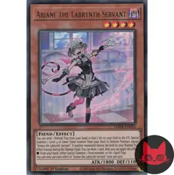 Yugioh Ariane the Labrynth Servant TAMA-EN016 Ultra Rare 1st Edition NM - Image 1