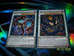 Beelze of the Diabolic Dragons + Beelzeus 1st Edition Common LEHD Yu-Gi-Oh! - Image 1