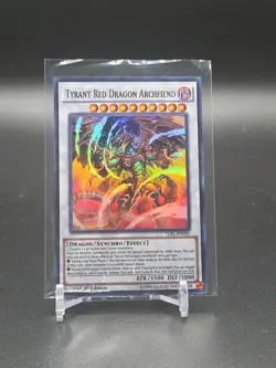 YUGIOH Tyrant Red Dragon Archfiend TDIL-EN050 Ultra 1st Edition - Image 1