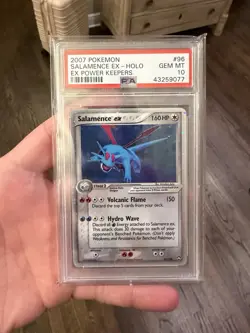 Pokemon Salamence EX Power Keepers Ultra Rare Card #96 PSA 10 Gem Mint - Image 1