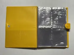 Vtg 1999 Pokemon Bulbasaur Yellow Collectors Album Binder Only Holds 116 Cards - Image 5