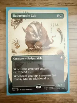 Badgermole Cub (Borderless) Avatar: The Last Airbender Regular - Image 1