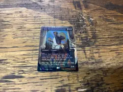 MTG Gray Merchant of Asphodel Halo Foil NM Secret Lair Encyclopedia of Magic - Image 1