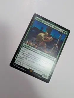 MTG - Strong, the Brutish Thespian - Fallout (PIP) NM/M Condition - Image 2