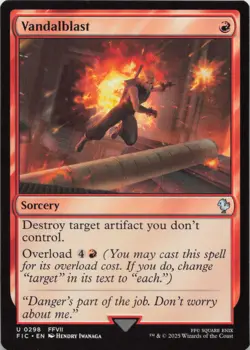 Vandalblast U Commander: FINAL FANTASY 298 - LP MTG - Image 1