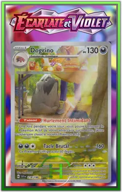 Dogrino - EV1:Ecarlate et Violet - 218/198 - Carte Pokemon Francaise Neuve - Image 1