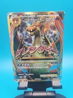 Pokemon Evolutions Holo Full Art Mega M Charizard EX 101/108 HP DMG - Image 1