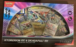 New 2025 Pokemon TCG Hydreigon EX & Dragapult EX Premium Collection (SEALED) - Image 1