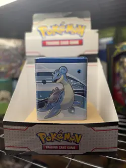 Pokemon TCG 2022 Water Type Stacking Collector Tin / NEW / SEALED - Image 1
