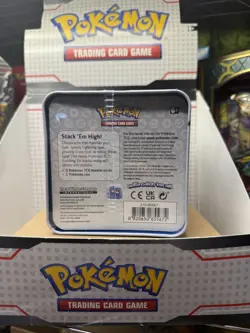 Pokemon TCG 2022 Water Type Stacking Collector Tin / NEW / SEALED - Image 5