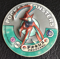 Deoxys Pokemon Sticker Style Magnet Nintendo Rare Vintage Japanese 5 - Image 4