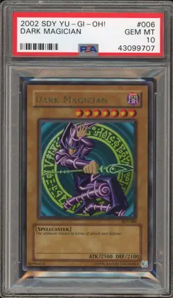 Yu-Gi-Oh! Dark Magician Starter Deck Yugi Unlim. WAVY Ultra Rare SDY-006 PSA 10 - Image 1