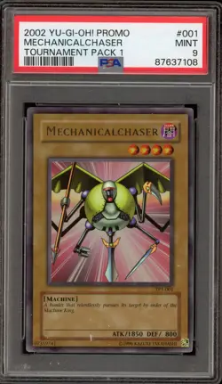 Yu-Gi-Oh! Mechanicalchaser Tournament Pk. 1 Ultra Rare Promo TP1-001 PSA 9 Mint - Image 1