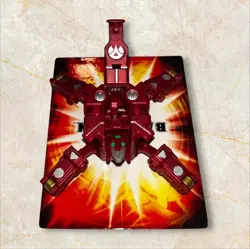 Bakugan Spyderfencer Red Pyrus Maxus Dragonoid Trap Battle Brawlers Free Ship - Image 3
