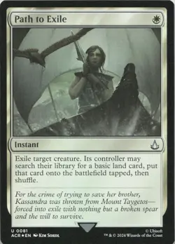 Path to Exile - FOIL - U Universes Beyond: Assassin's Creed 81 - MTG - Image 1