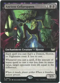 4x Ancient Cellarspawn - Extended Art - Duskmourn - NM - MtG - Image 1