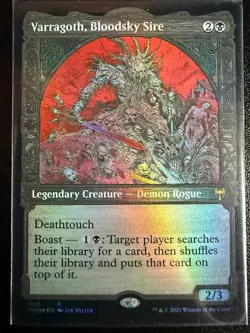 Varragoth, Bloodsky Sire Showcase Foil Kaldheim - Image 1