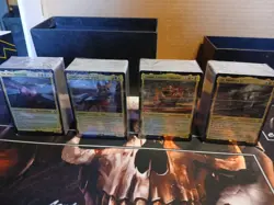 Set of 4 - 1 of Each _ Commander Deck Fallout PIP MTG Sealed Decks Only - Image 1