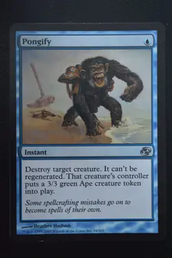 Magic The Gathering MTG PONGIFY Planar Chaos LP Lightly Played - Image 1