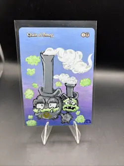 Magic the Gathering Chain of Smog Pokemon Alter - Image 1