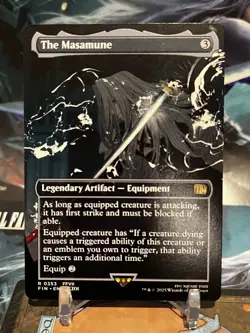 MTG | The Masamune (Borderless) [FINAL FANTASY] NF - Image 1