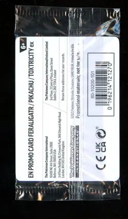 Illustration Contest 2024 Pikachu Feraligatr SVP213 214 215 Promo Sealed Pokemon - Image 4