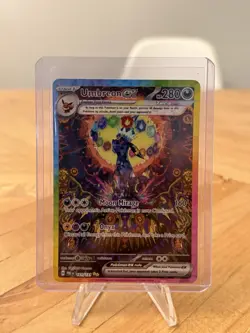 Pokemon Prismatic Evolutions Umbreon EX Illustration Card 161/131 Special Rare - Image 1