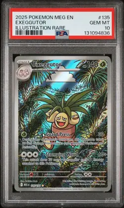 2025 Pokemon MEG EN-Mega Evolutions #135 EXEGGUTOR IR PSA 10 - 131094836 - Image 1