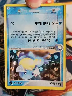 Pokemon EX Hidden Legends Sealeo 47/101 Reverse Holo Uncommon Played - Image 4