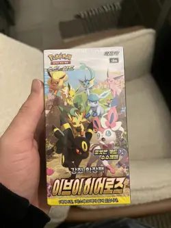 Pokemon Korean Eevee Heroes Booster Box U.S.A. Brand New Sealed - Image 1