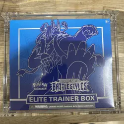 Pokemon Battle Styles Elite Trainer Box X2 - Blue & Red Factory Sealed - Image 3