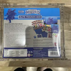 Pokemon Battle Styles Elite Trainer Box X2 - Blue & Red Factory Sealed - Image 4