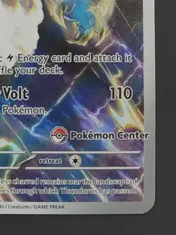 Thundurus - 209 (Pokemon Center Exclusive) 209 Sv: Scarlet & Violet Promo TCG - Image 5