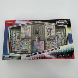 IN HAND✅ Pokemon Prismatic Evolutions Premium Figure Collection ✅FAST SHIP - Image 1