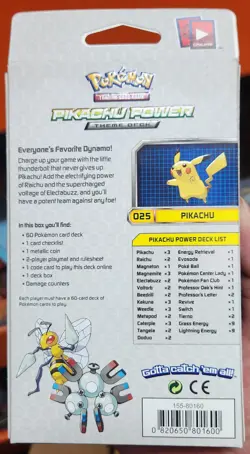 POKEMON EVOLUTIONS PIKACHU POWER THEME DECK FACTORY SEALED/NEW - Image 2