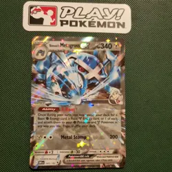 Stevens Metagross EX 145/182 Destined Rivals Pokemon TCG Card - Image 1