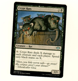 Crypt Rats Modern Horizons 84/254 Uncommon Magic The Gathering Playset MTG Card - Image 1