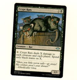 Crypt Rats Modern Horizons 84/254 Uncommon Magic The Gathering Playset MTG Card - Image 3