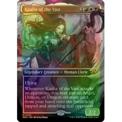 FOIL KAALIA OF THE VAST (BORDERLESS)(343) Modern Horizons 3 Magic MTG MINT CARD - Image 1